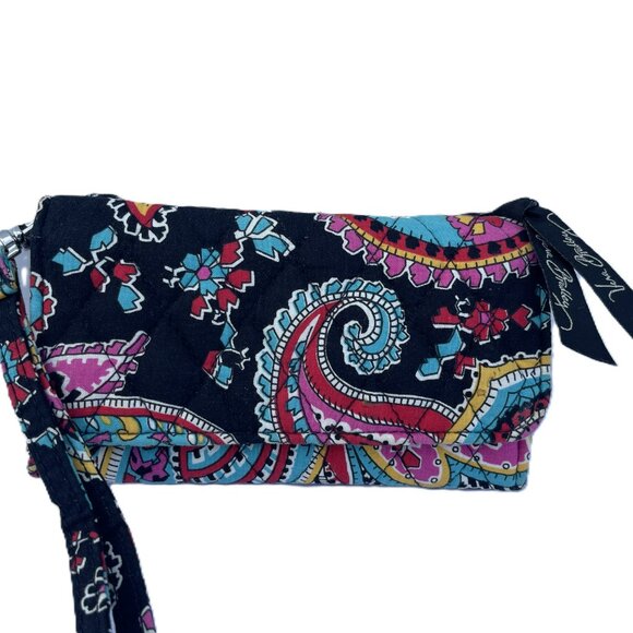 Vera Bradley Wristlet Wallet, Parisian Paisley - Picture 2 of 7